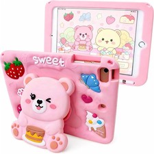 Case for Samsung Galaxy Tab A11+/A9+ 11 Inch 2023, Cute Cartoon Soft Silicone Co picture