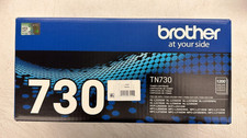 Brother TN730 Genuine Original Standard Yield Black Toner Cartridge 1200 Pages picture