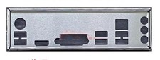 I/O ASUS PRIME B460M-A R2.0 Motherboard Back plate rear baffle IO picture