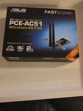 ASUS Dual-Band PCI-E Adapter / PCE-AC51 / Wireless AC750/802.11ac NO ANTENNAS picture