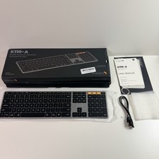 ProtoArc Backlit Wireless Keyboard for Mac K110-A Aluminum Full Size Ultra Slim picture