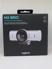 New Logitech MX Brio Ultra HD 4K Streaming Webcam, 1080p at 60 FPS, (Pale Grey) picture