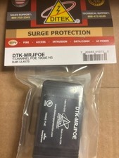 DITEK DTK-MRJPOE 10GB Ethernet Surge Protection - Black picture