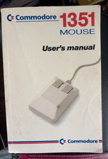 ✅ Commodore C64 / C128 ⭐ Commodore 1351 Mouse User´s manual⚡️ picture