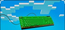 Razer's Minecraft Creeper Keyboard & Mouse Bundle + 2 Codes to In-game Rewards picture
