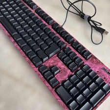 Filco Majestouch Wired Mechanical Keyboard Japanese Layout Marble Pink picture