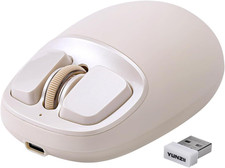 C1 Wireless Tri-Mode Wireless Mouse 4800 DPI Optical (Beige) picture