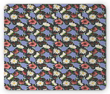 Ambesonne Exotic Floral Mousepad Rectangle Non-Slip Rubber picture