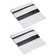 2Pcs 40 x 18 cm 98 Keys Keyboard Case for Mechanical Keyboards, Gray picture