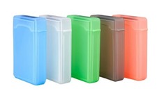 5 Pcs 3.5 Inches Hard Disk Drive Protection Storage Box Case picture