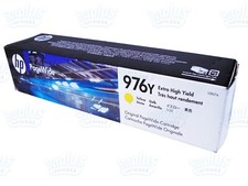 Genuine HP 976Y Extra High Yield Yellow Ink Cartridge PageWide Pro 552 577 picture