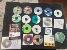 Lot of (19) vintage PC Software discs: Corel Custom Photo, Picture It, more picture