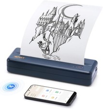 iDPRT Portable Printer Wireless Thermal Printer for Travel. Letter Legal, A4, A5 picture