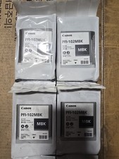 Genuine OEM Canon PFI-102MBK Matte Black Ink  picture