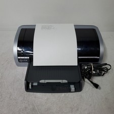 HP Deskjet 5650 Color Inkjet Printer NO INK 12K Page Count W/ Power Supply READ picture