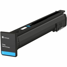 Lexmark Original Laser Toner Cartridge - Box - Return Program - Cyan - 1 / Each picture