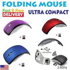 Portable  Wireless Mouse,  2.4GHz Silent with USB Receiver, Optical USB Mouse picture