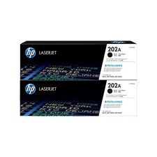 Open Box HP 202A Black Original LaserJet Toner Cartridge (2-pack), picture