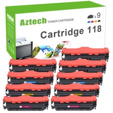Color Toner Cartridge Fits Canon 118 ImageCLASS MF8380CDW MF8580CDW LBP7200CDN picture