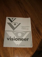 Visioneer One Touch 5300 Series Installation Guide booklet only no cd picture