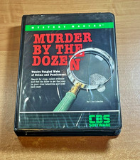 Murder by the Dozen by CBS Software 5.25 disk for Apple II +,IIe,IIc,IIgs picture