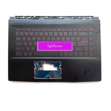 New For MSI GF63 8RC MS-16R1 Palmrest Upper Case + Backlit Keyboard Not Fit GF65 picture