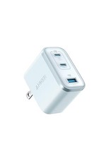 Anker Nano Charger 70W 3 Ports Blue [PD Compatible/PSE Compliant/Foldable Plug] picture