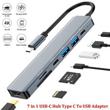 7 in 1 Multiport USB-C Hub Type C To USB 3.0 4K HDMI Adapter For Macbook Pro/Air picture