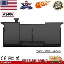 New A1406 A1495 Battery for Apple MacBook Air 11