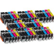 40PK XL Ink Tanks + chip for Canon PGI 250 CLI 251 MX722 MG6420 MG5420 MG5422  picture