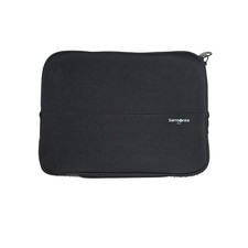 Samsonite 1910 Black Neoprene Laptop Sleeve Zippered Case 15.5 Inch Wide Minimal picture