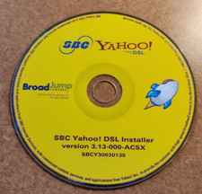 SBC Yahoo DSL Installer Version 3.13-000-ACSX CD 2002 picture