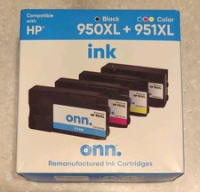 ONN 950XL + 951XL Ink Cartridge Combo Pack — Compatible with HP OfficeJet Pro 86 picture