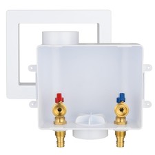 1PC GUOFIS Washing Machine Outlet Box,1/2”PEX x 3/4“MHT Connection P picture