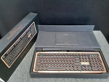 AZIO MK-RETRO-L-03-JP Mechanical Keyboard, Retro Design, Used picture