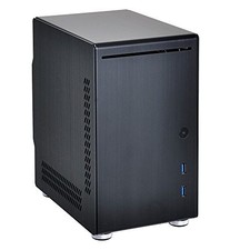 Lian Li PC-Q21 Mini iTX PC Case With Slot In Optical Drive Bay for silent PC Blk picture