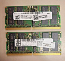 Micron 32GB DDR5-6400 CSODIMM Laptop Memory PC5-51200 (2x16GB) RAM -Fully Tested picture