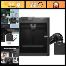 3D Printer Filtration System with HEPA H13 Carbon Filter for Bambu Lab P1S/X1C picture
