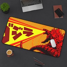 Godzilla Retro Kaiju Desk Mat | Monster Desk Mat picture