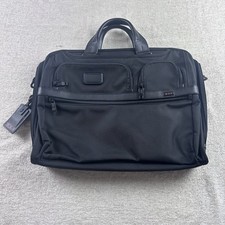 TUMI Alpha 2 26114D2 Black Ballistic Nylon 17