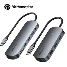 Yottamaster Multiport USB Hub Type C To 3.0 4K HDMI Adapter For Macbook Pro Air picture