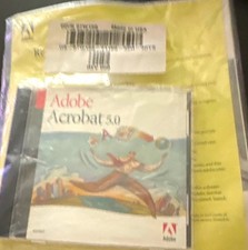 Adobe Acrobat 5.0 PDF Editing Document Management Software CD (MPN 22001672) picture