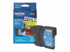 GENUINE Brother LC65 Cyan Ink Cartridge MFC-5890CN MFC-6490CW MFC-6980DW picture