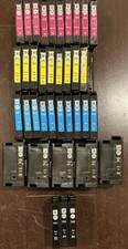 Lot of 37 Empty Epson 252 Ink Cartridges - OEM Genuine - For Recycling|Refill picture