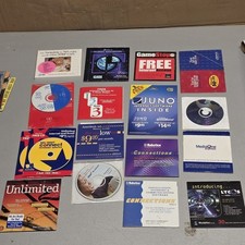 Vintage 90s Internet CD ROM Lot AOL Juno AT&T GameStop ISP Dial Up picture