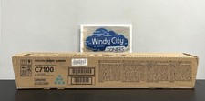 Genuine Ricoh Savin Lanier 828387 Cyan Toner 45K page for C7100/C7110 OEM New picture