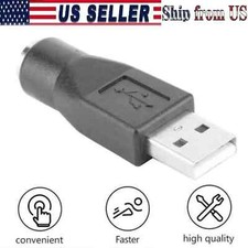 New PS/2 Female to USB Male Converter Connector Adapter for PC Mouses US Seller picture