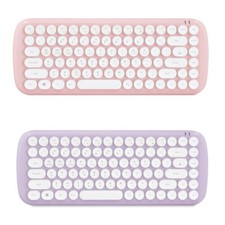 Actto Retro Pop Mini Bluetooth Wireless Keyboard Korean/English Layout / BTK-03 picture