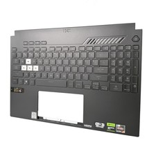 Excellent Used Palmrest Keyboard for ASUS TUF A15 F15 FX507 FA507 FX507Z Backlit picture