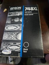 Epson 748XL Black High Capacity Ink Cartridge 5500 Yield for Workforce Printers picture